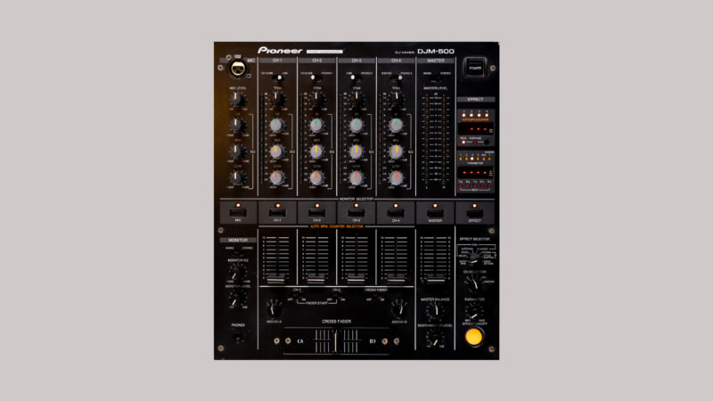 生まれのブランドで 822 Pioneer DJM-500 DJミキサー パイオニア DJ