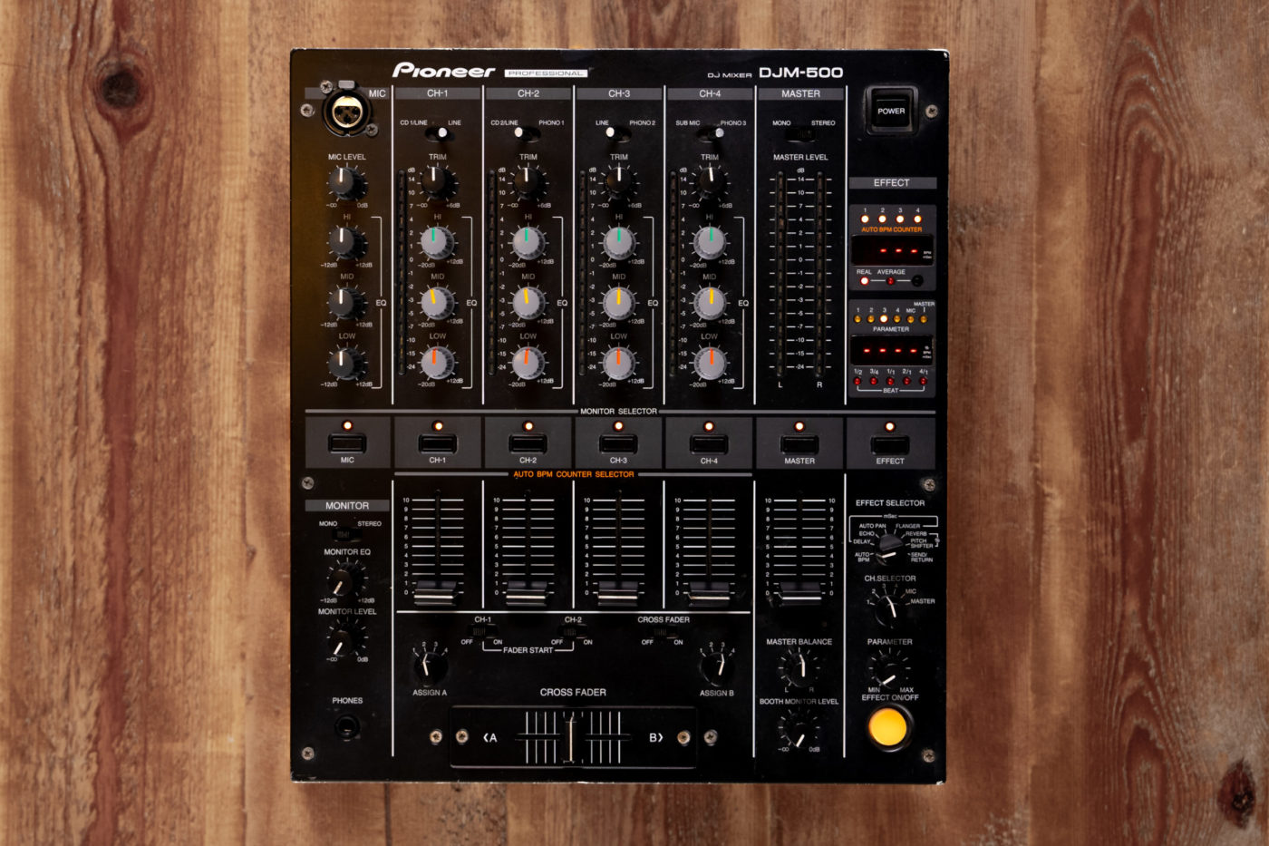 Meet the DJM-500, the first ever mixer from Pioneer DJ